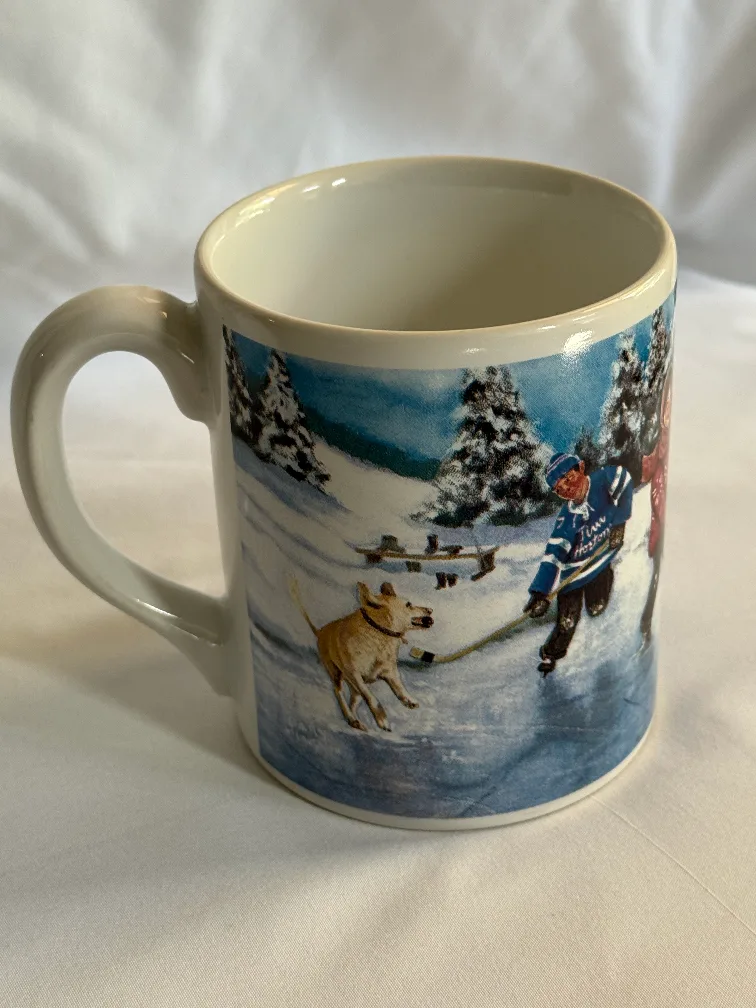 Tim Hortons Skating Pond Collector Mug thumbnail