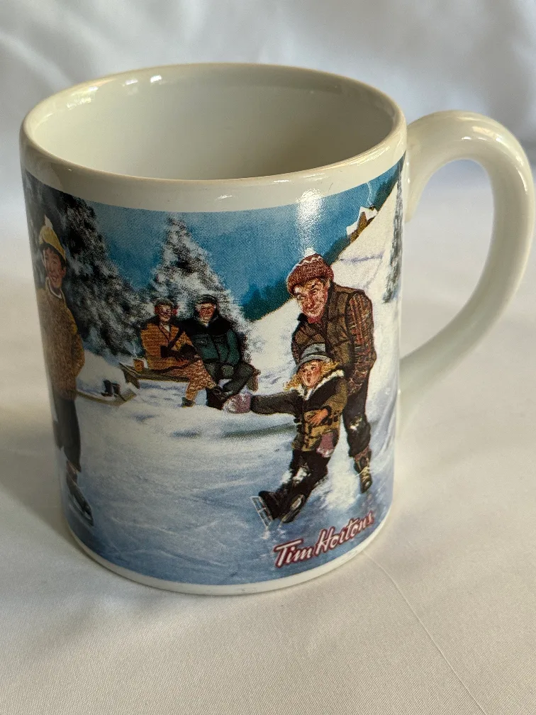 Tim Hortons Skating Pond Collector Mug image indicator(2)