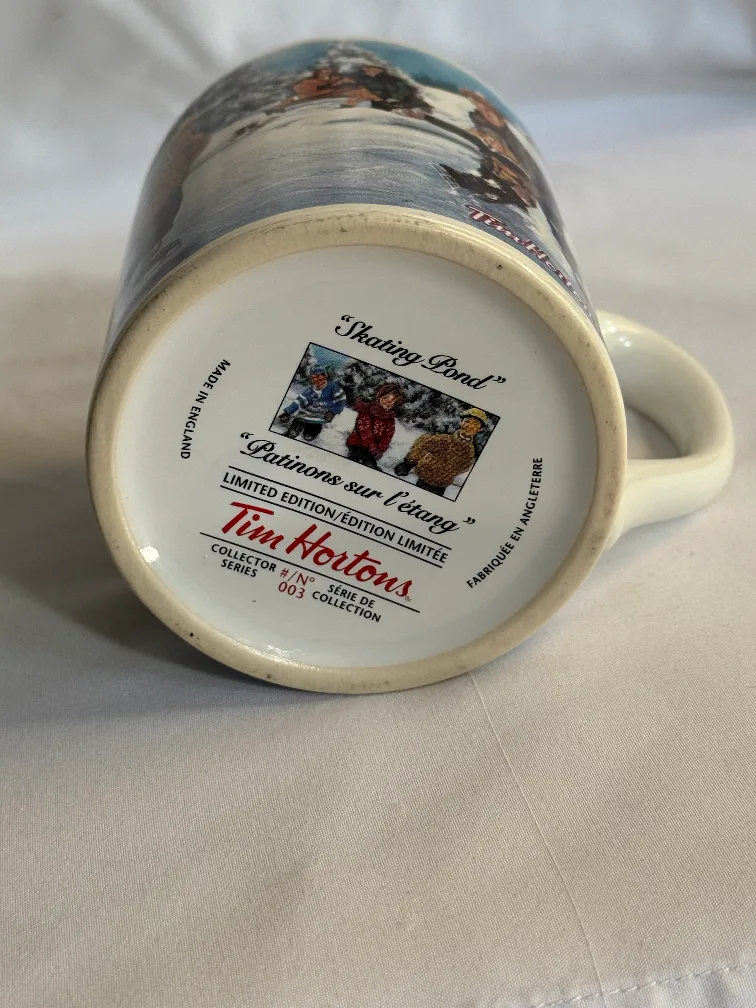 Tim Hortons Skating Pond Collector Mug image indicator(3)