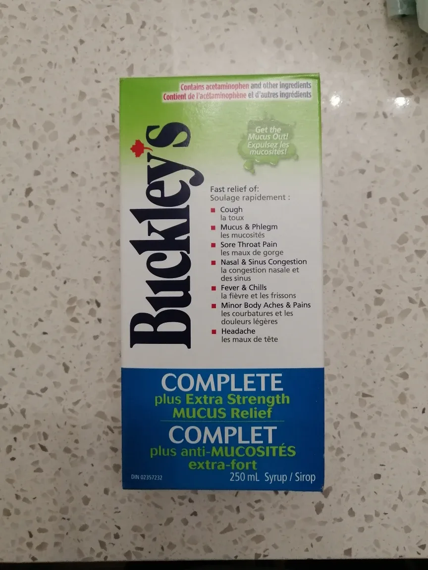 Buckley's Complete Extra Strength Mucus Relief NEW thumbnail