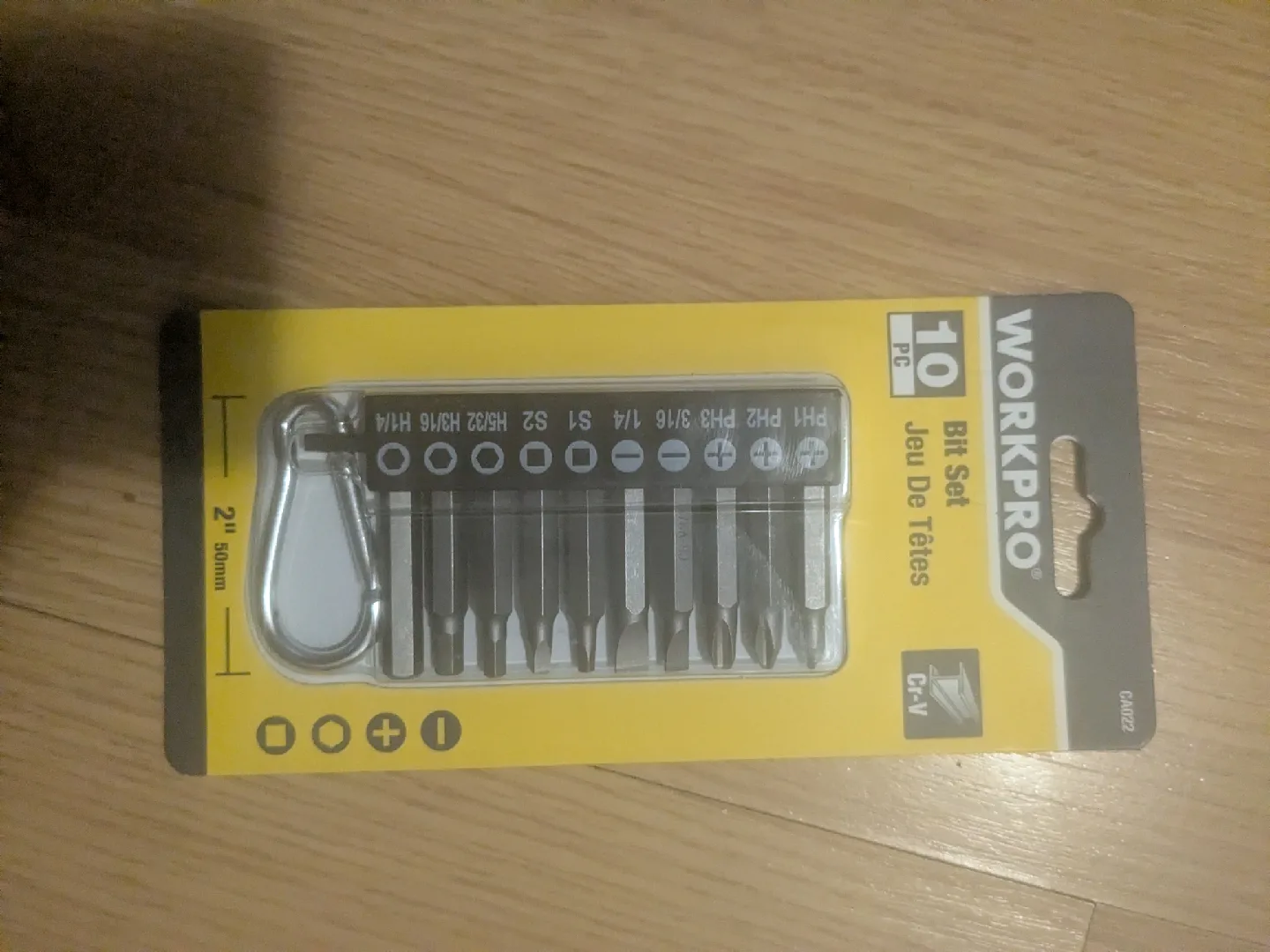 New WORKPRO 10-Piece Bit Set 🥕🥕🥕 #Fall Declutter Challenge thumbnail