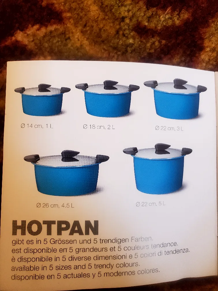 Hotpan Cookware Set - 5 Sizes