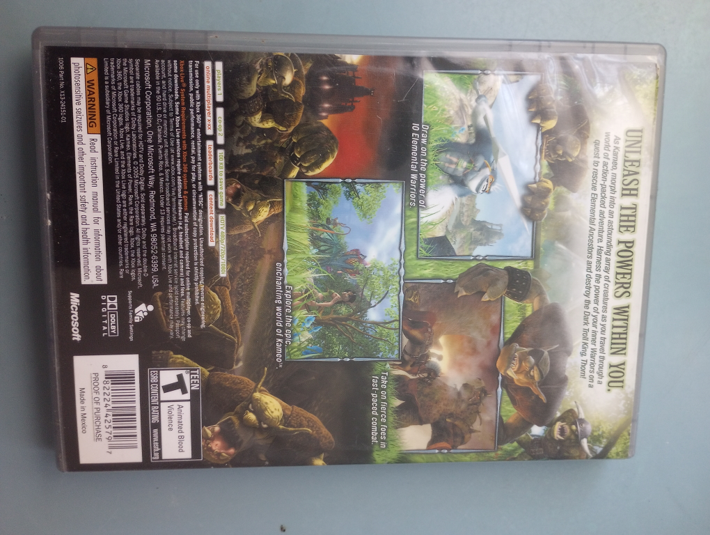 Xbox 360 Kameo/ New - photo 4