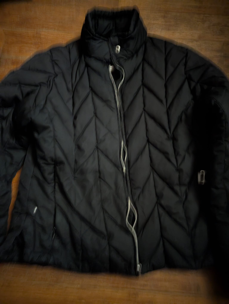Metroplis Aerial Black Puffer Jacket