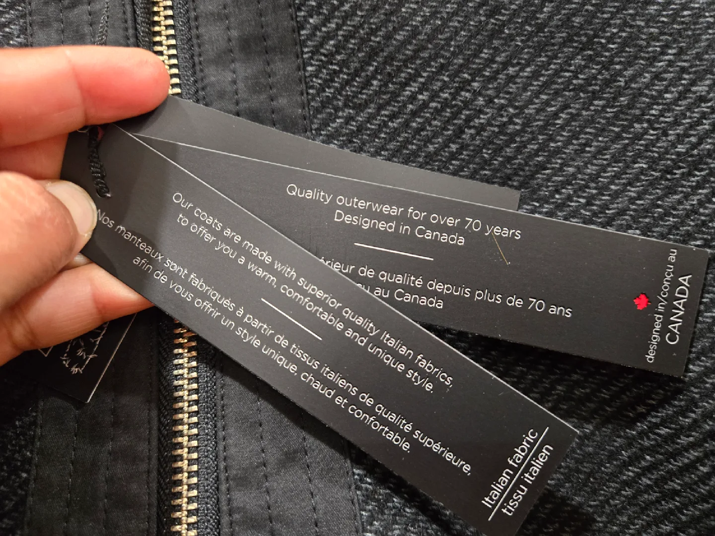 Brand New Nuage Wool Blend Cape with Faux Fur Trim - Size L/G image indicator(6)