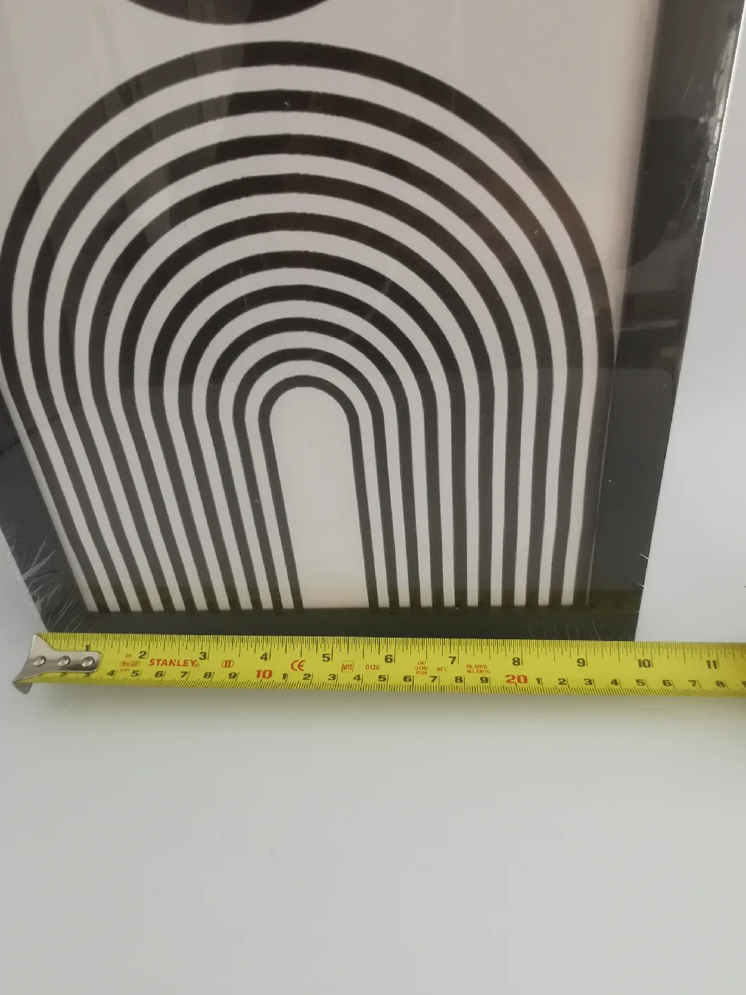 Set of 3 Black Framed Geometric Wall Art - NEW image indicator(2)