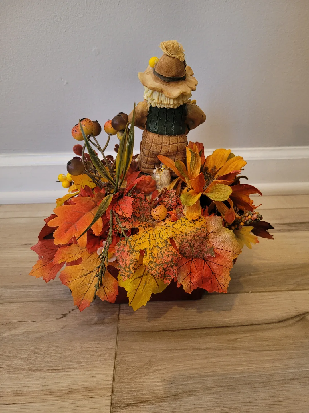 Fall Scarecrow Crafted Decoration Thanksgiving image indicator(4)