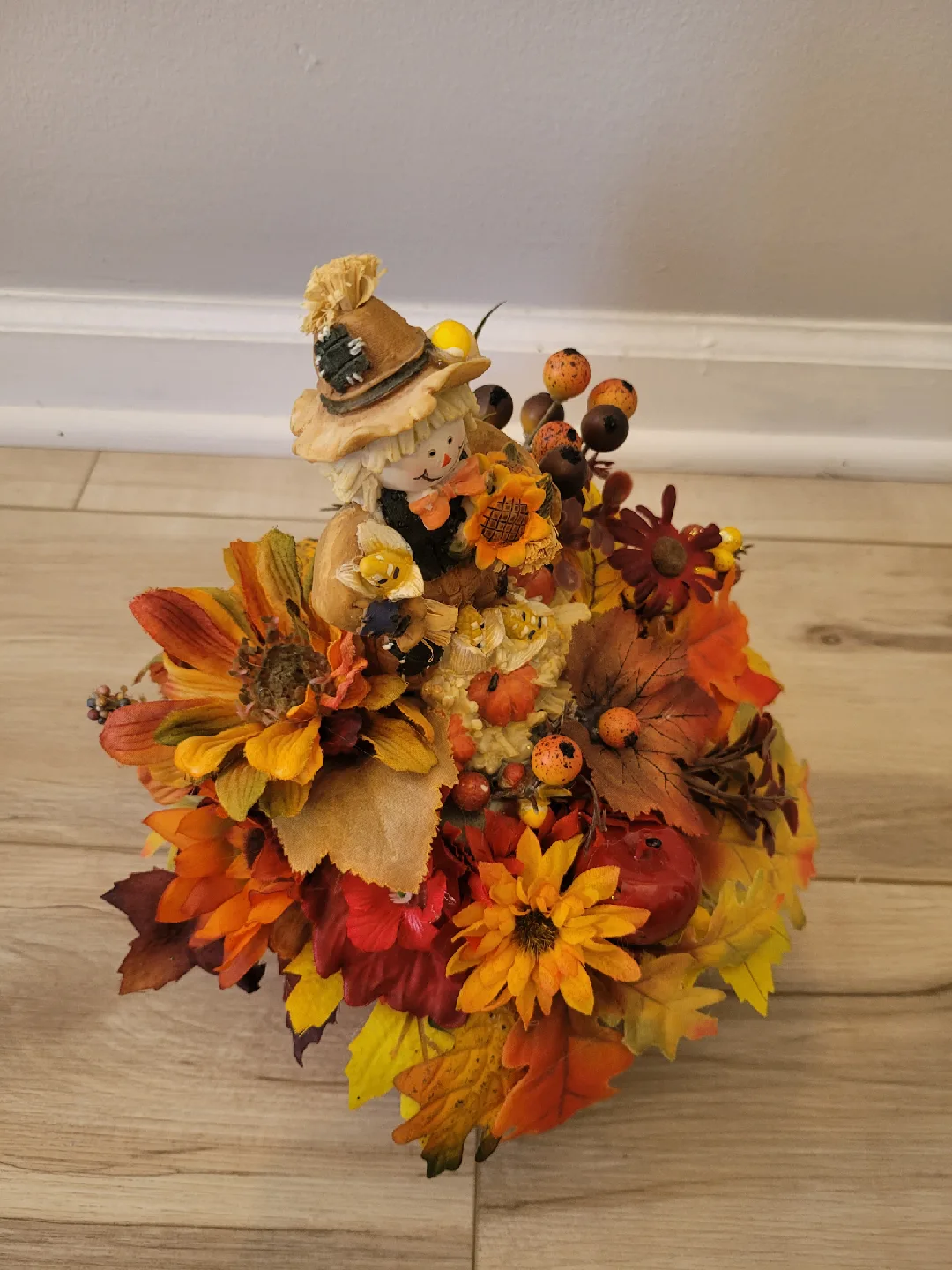 Fall Scarecrow Crafted Decoration Thanksgiving image indicator(5)