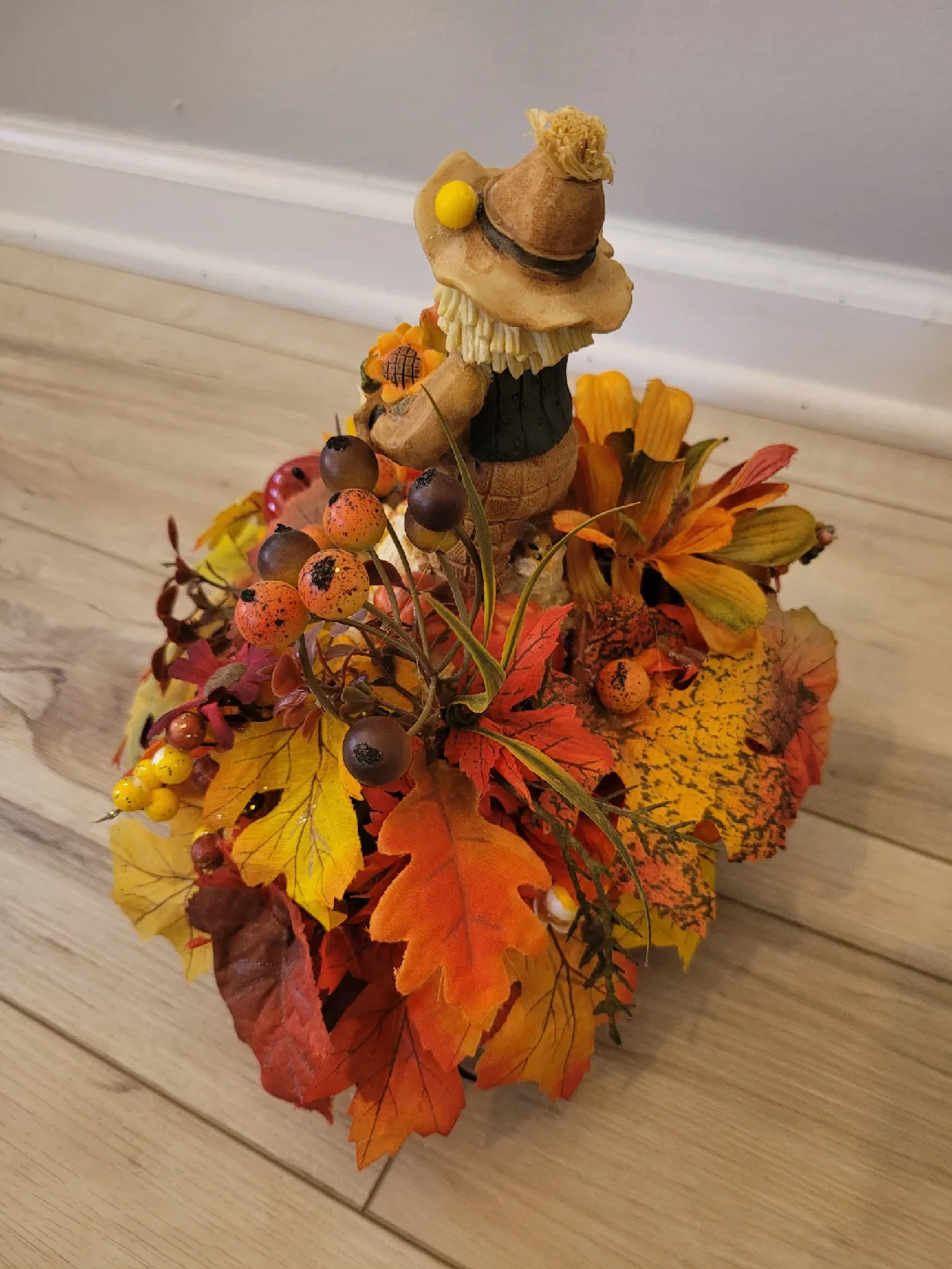 Fall Scarecrow Crafted Decoration Thanksgiving image indicator(6)
