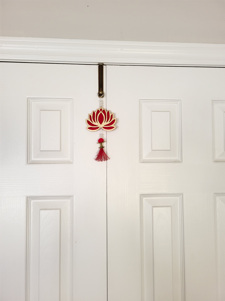 Lotus Flower Door Hanging - photo 2