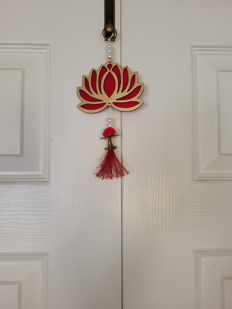 Lotus Flower Door Hanging - photo 3
