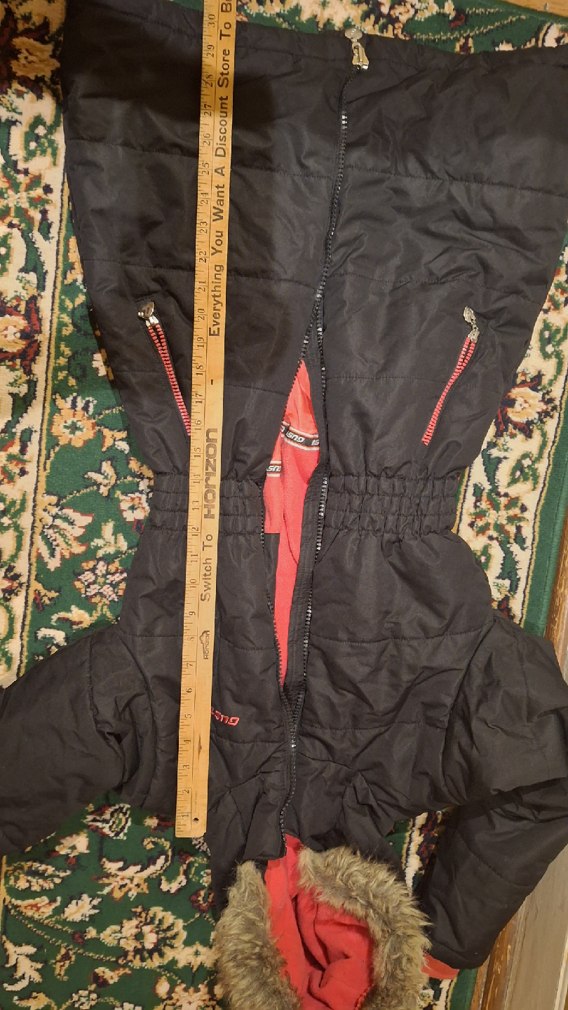 Gusti Black Winter Jacket - Size 7