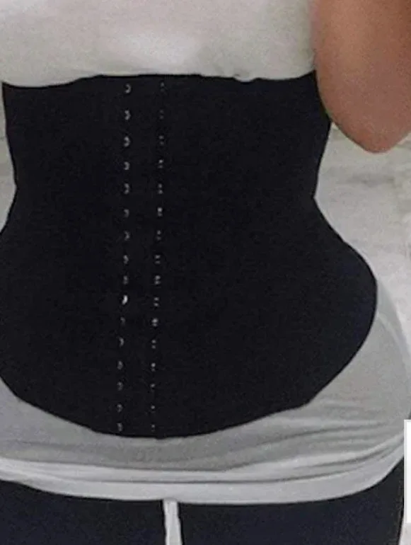 Black Waist Trainer Corset - Size 3XL image indicator(3)