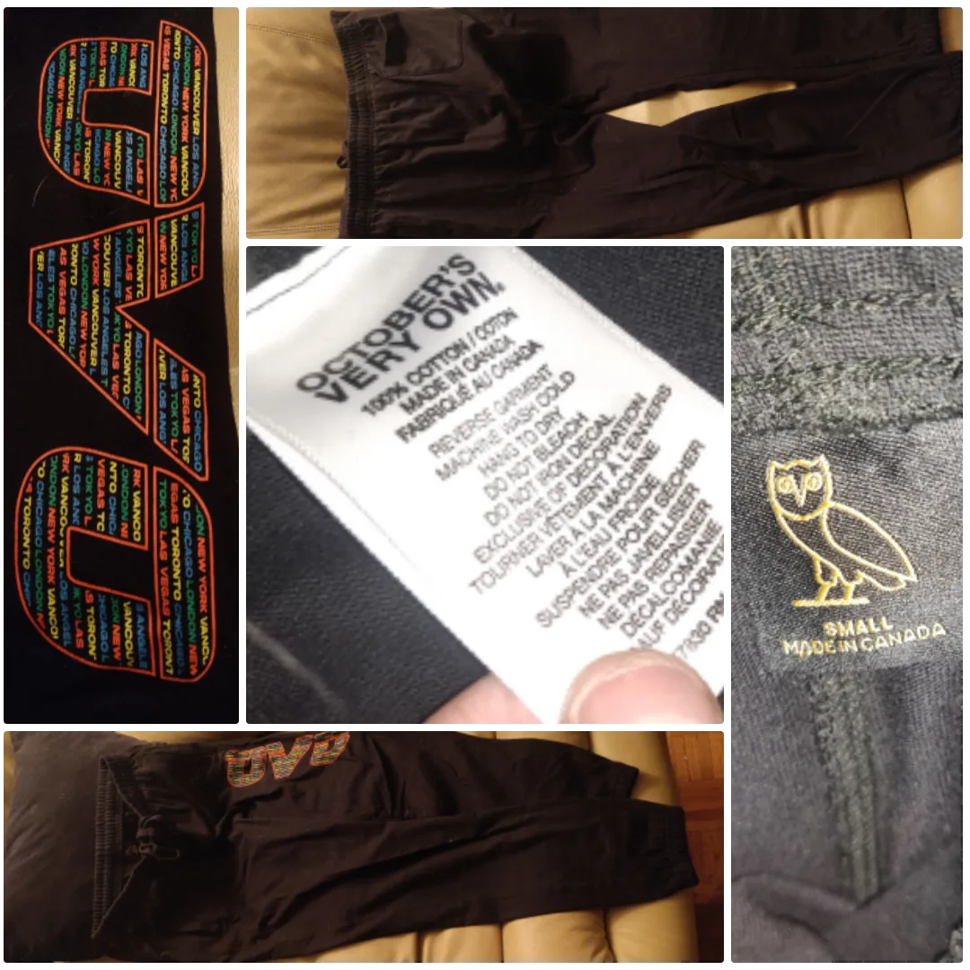 October's Very Own (OVO) Sweatpants - Int. City Edition thumbnail