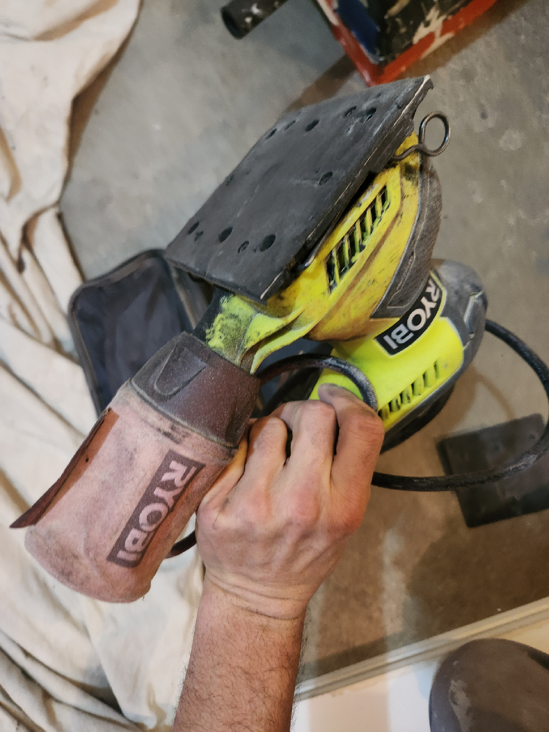 Ryobi Square Sander with Case - photo 2