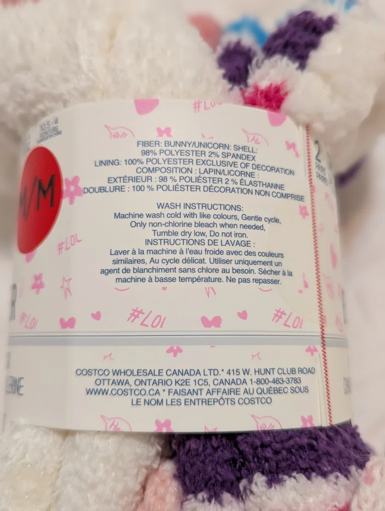 Jane and Bleeker Ballerina Slipper Socks - kids size 10.5-4 image indicator(4)