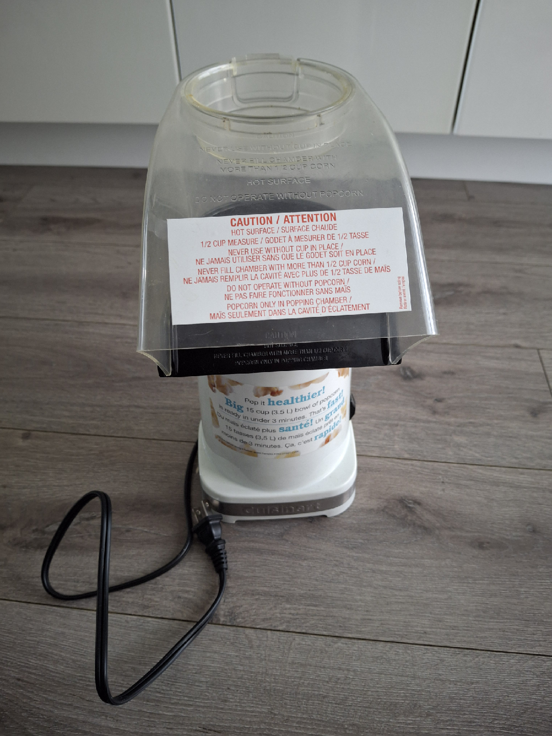 Cuisinart Popcorn Maker - photo 2