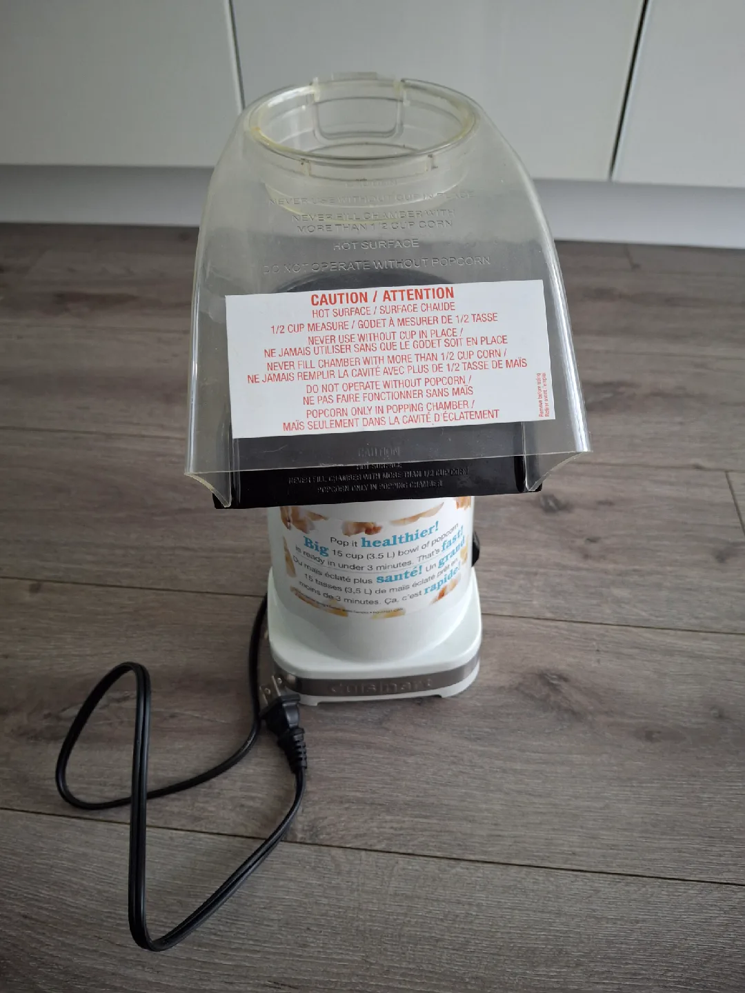 Cuisinart Popcorn Maker image indicator(2)