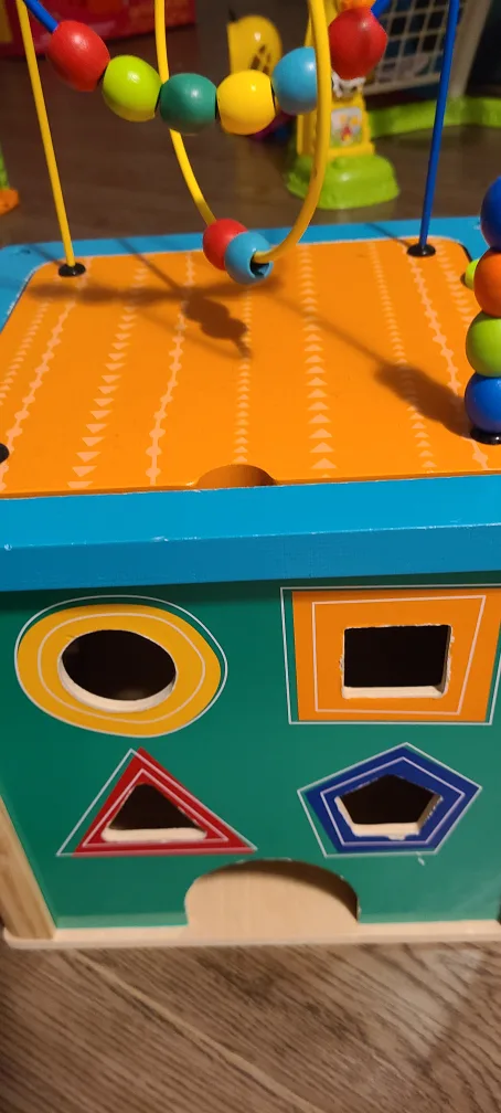 Wooden Activity Cube Toy image indicator(3)