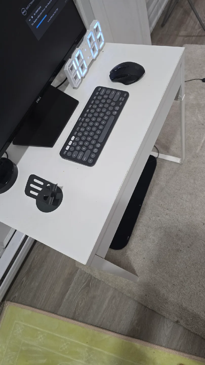 IKEA White Desk with Drawer image indicator(4)