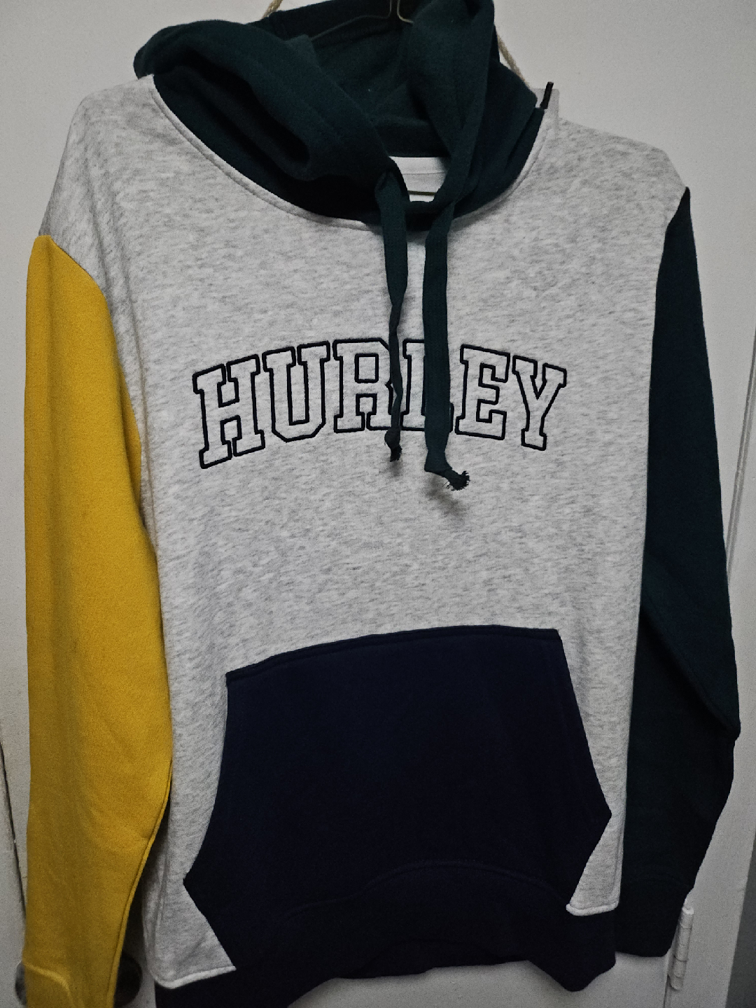 Hurley Color Block Hoodie - Size S - photo 4