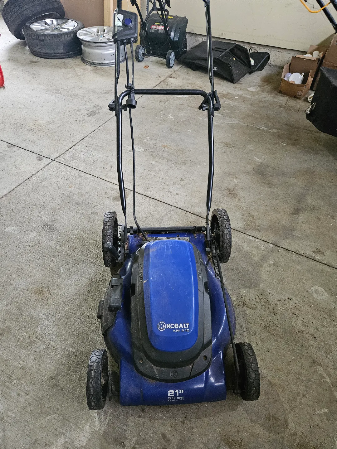 Kobalt KM 210 21-inch Cordless Lawn Mower image indicator(6)