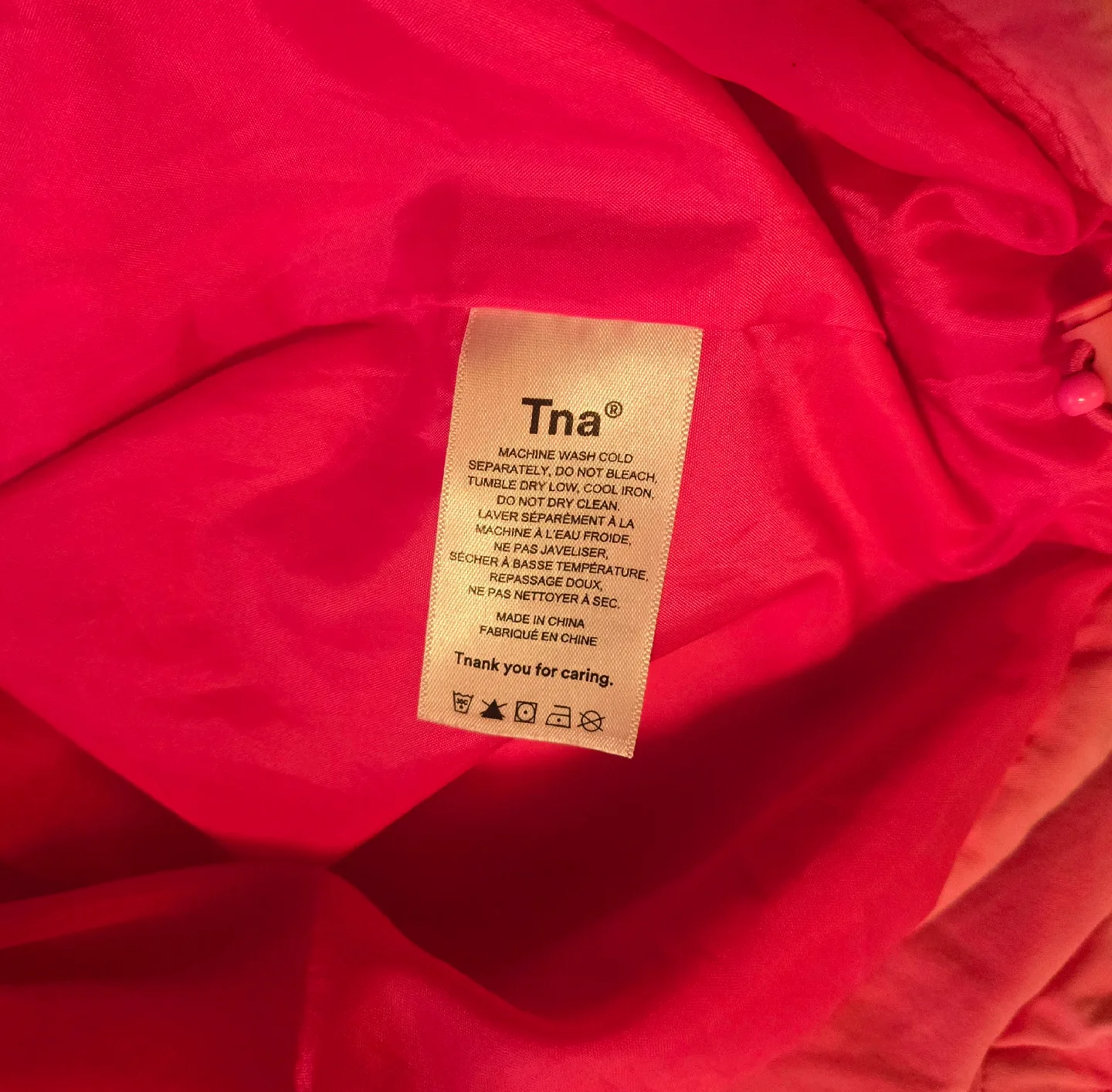 Aritzia TNA Pink Jacket XS image indicator(7)
