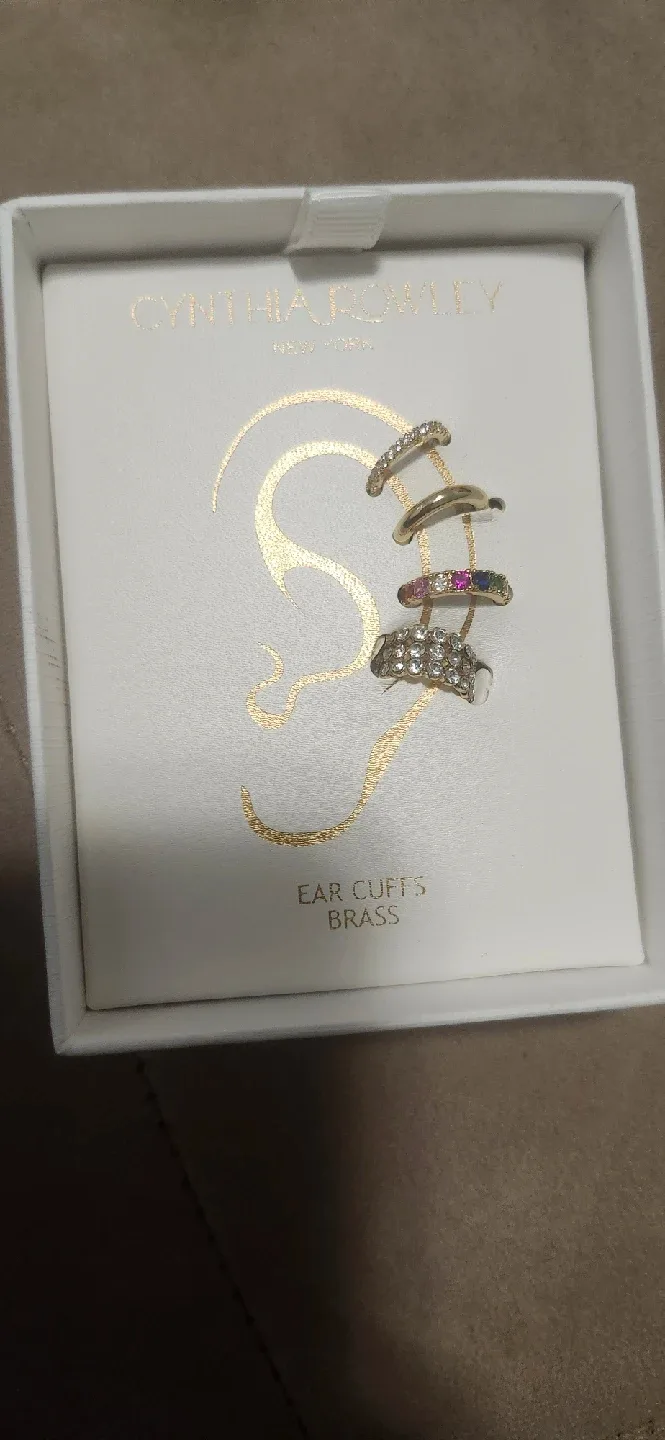 Cynthia Rowley Ear Cuffs Brass