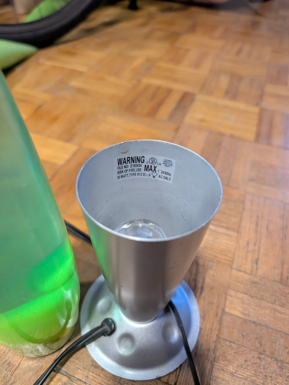 Lava lamp (vintage) from Spencers image indicator(3)