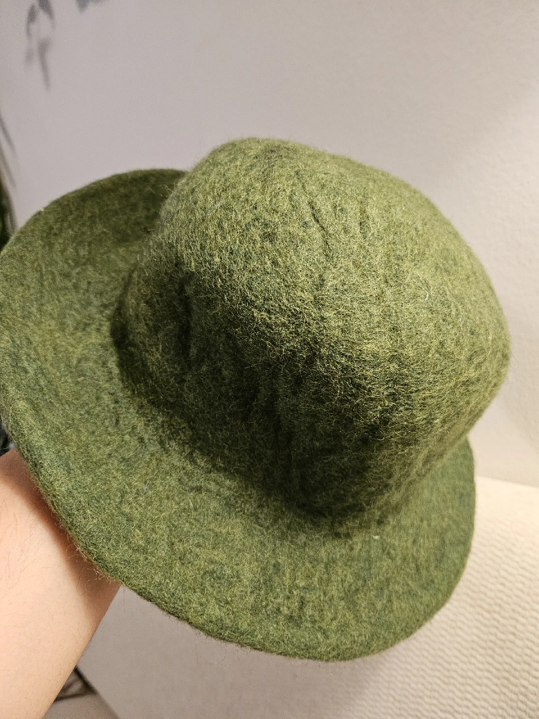 Green Wool Hat