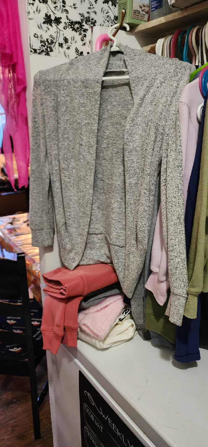 urban kids Grey Open Cardigan