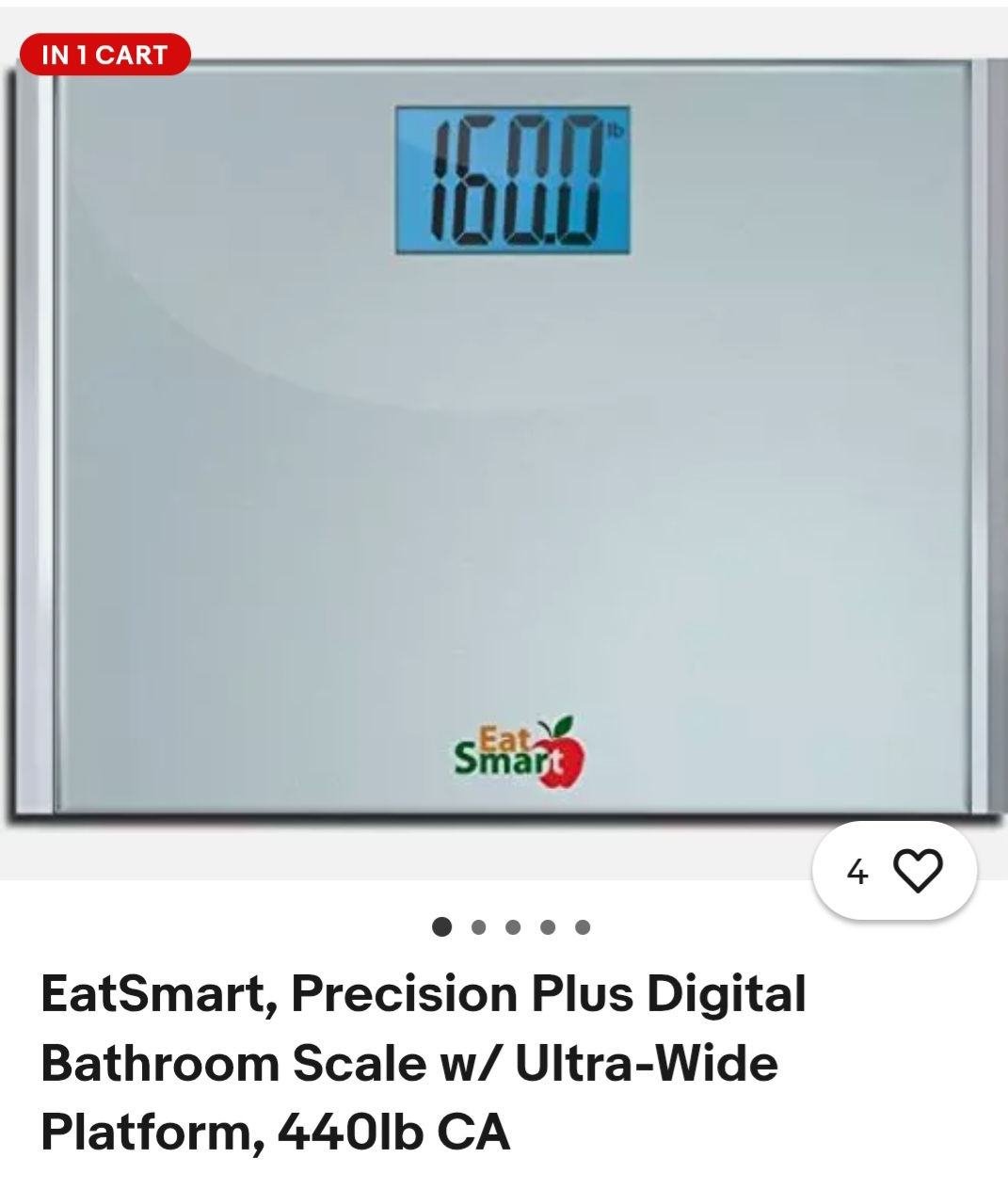 EatSmart Precision Plus Digital Bathroom Scale
