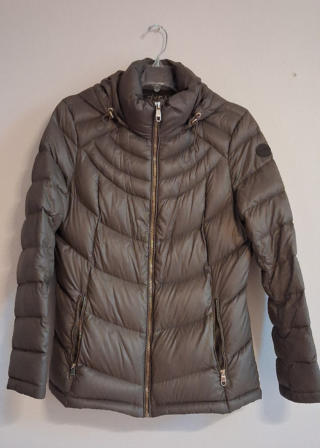 Calvin Klein Packable Down Puffer Jacket - Size M