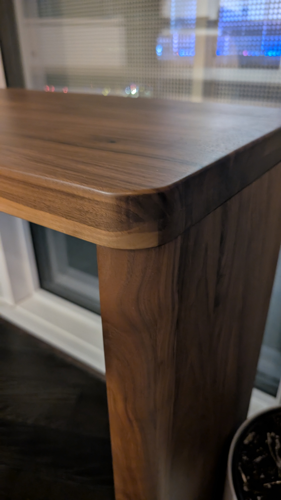 SUNDAYS - Walnut Wood Console Table - photo 3