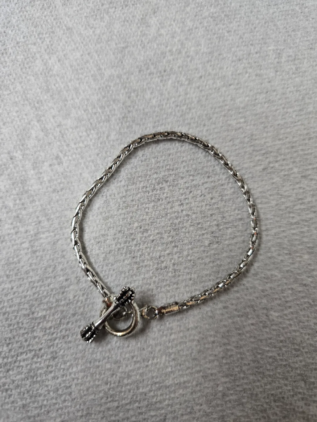 Silver Toggle Bracelet thumbnail