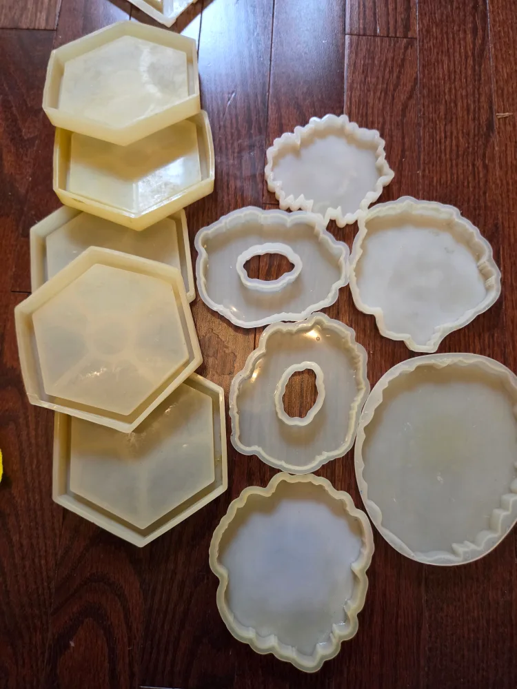 Silicone Resin Molds Set - New image indicator(8)