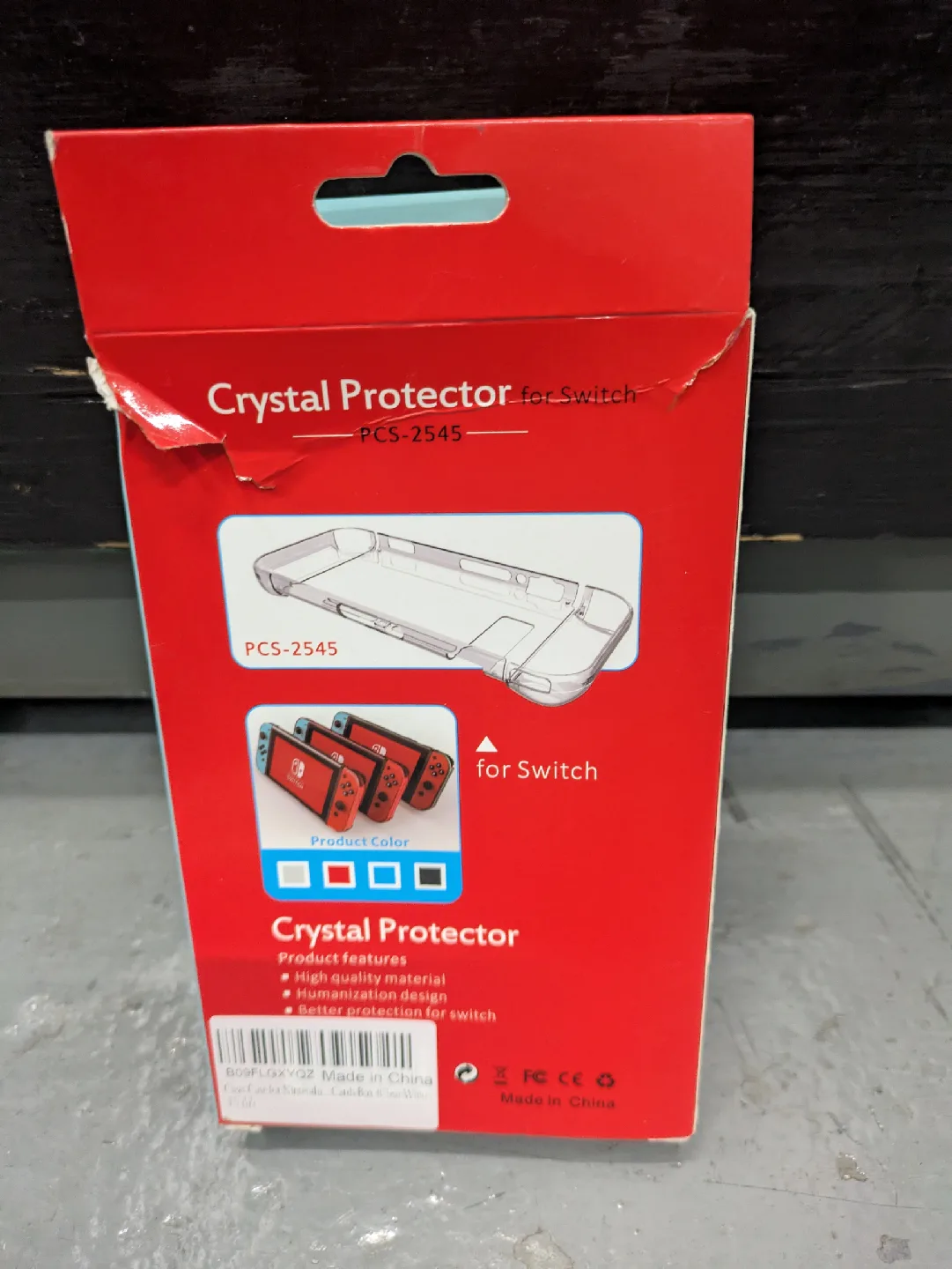 Crystal Protector for Nintendo Switch PCS-2545 image indicator(2)