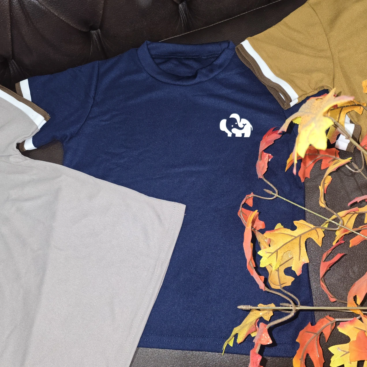 Kids T-shirts with Elephant Logo