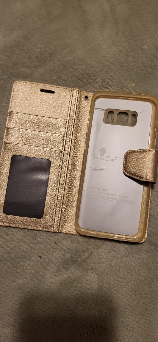 Gold Samsung Galaxy S8 Phone Case image indicator(3)