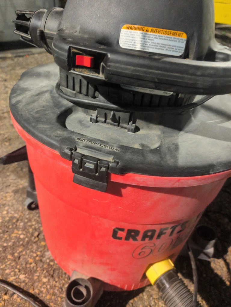 Craftsman 60 Litre Wet/Dry Vac - photo 5