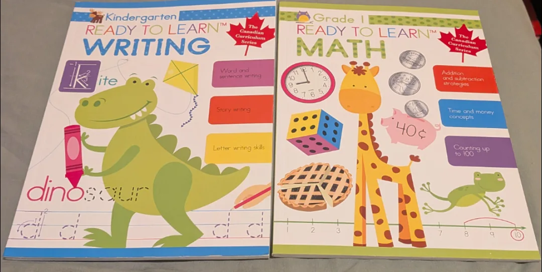 Ready to Learn Kindergarten Writing & Grade 1 Math thumbnail