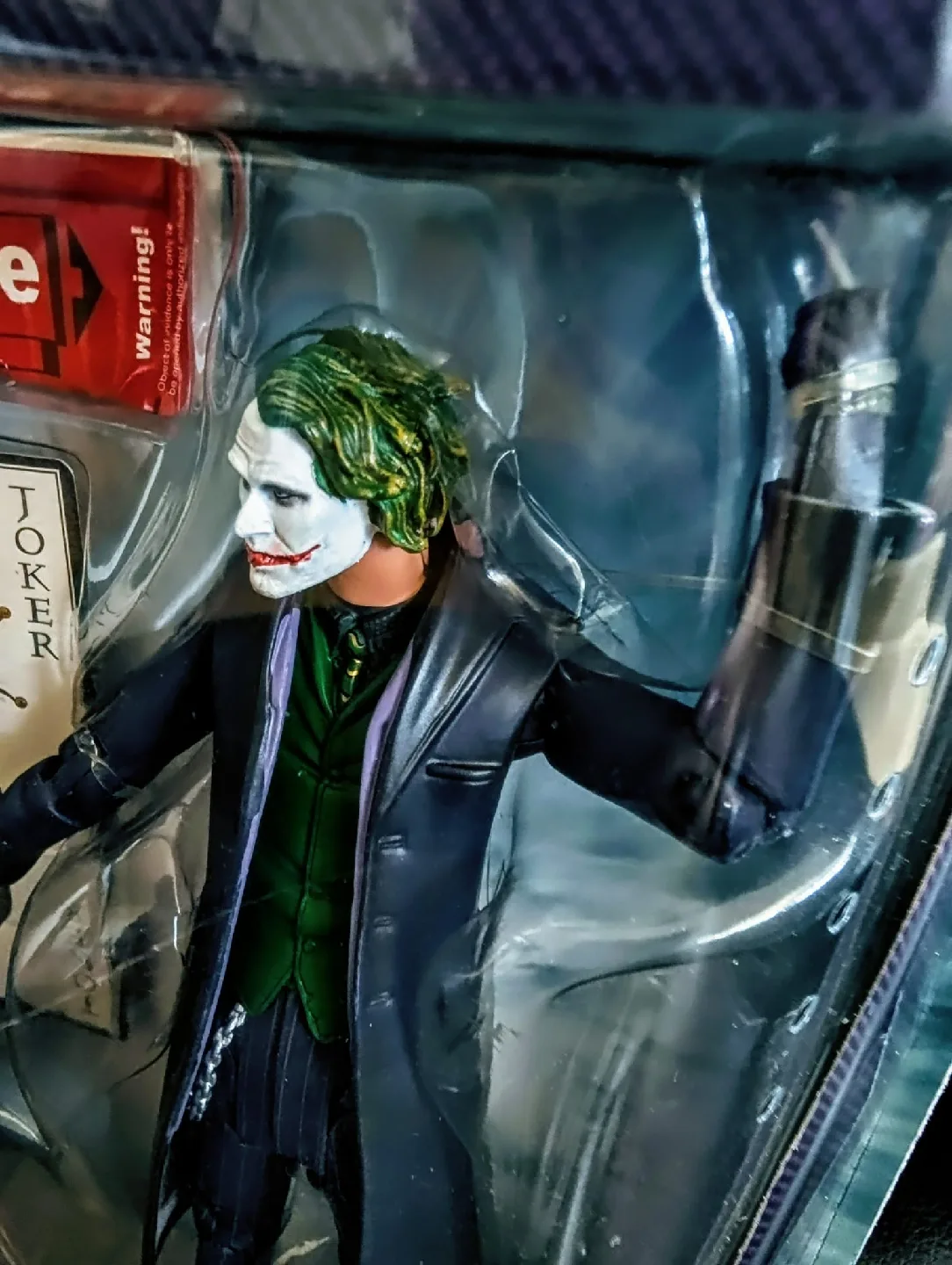 The Dark Knight Joker w/Crime Scene Evidence (Mattel) figure image indicator(9)
