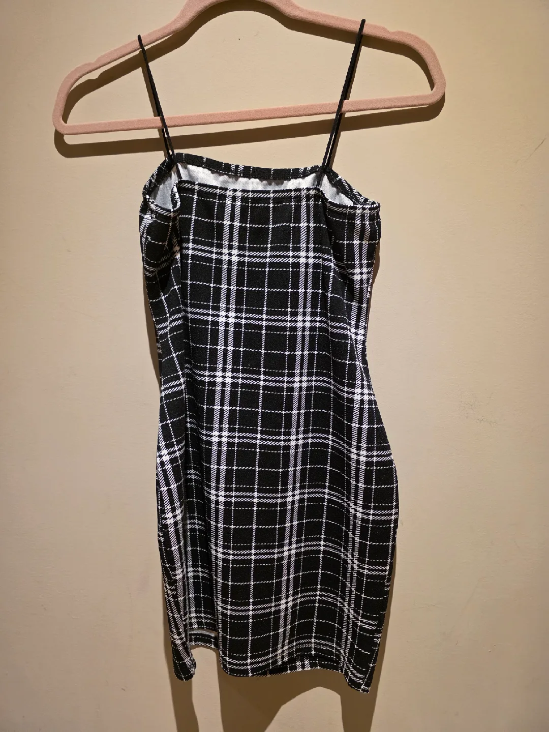 Shein Plaid Mini Dress - Size M 🥕 image indicator(2)