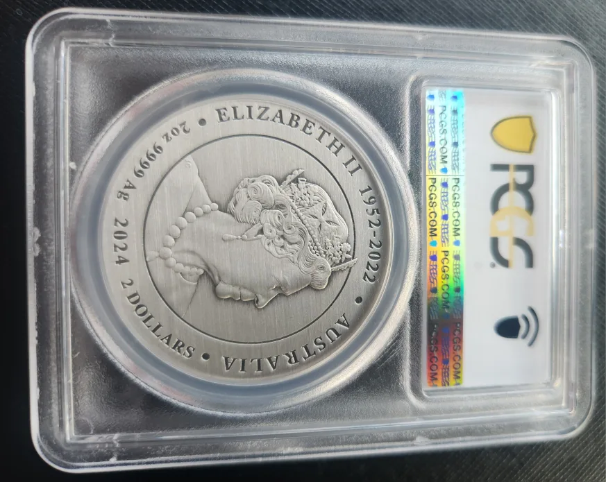 2024 Year of the Dragon 2oz Silver Coin image indicator(2)