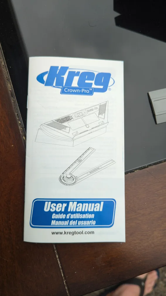 Kreg Crown-Pro Crown Molding Tool - with Box! image indicator(3)