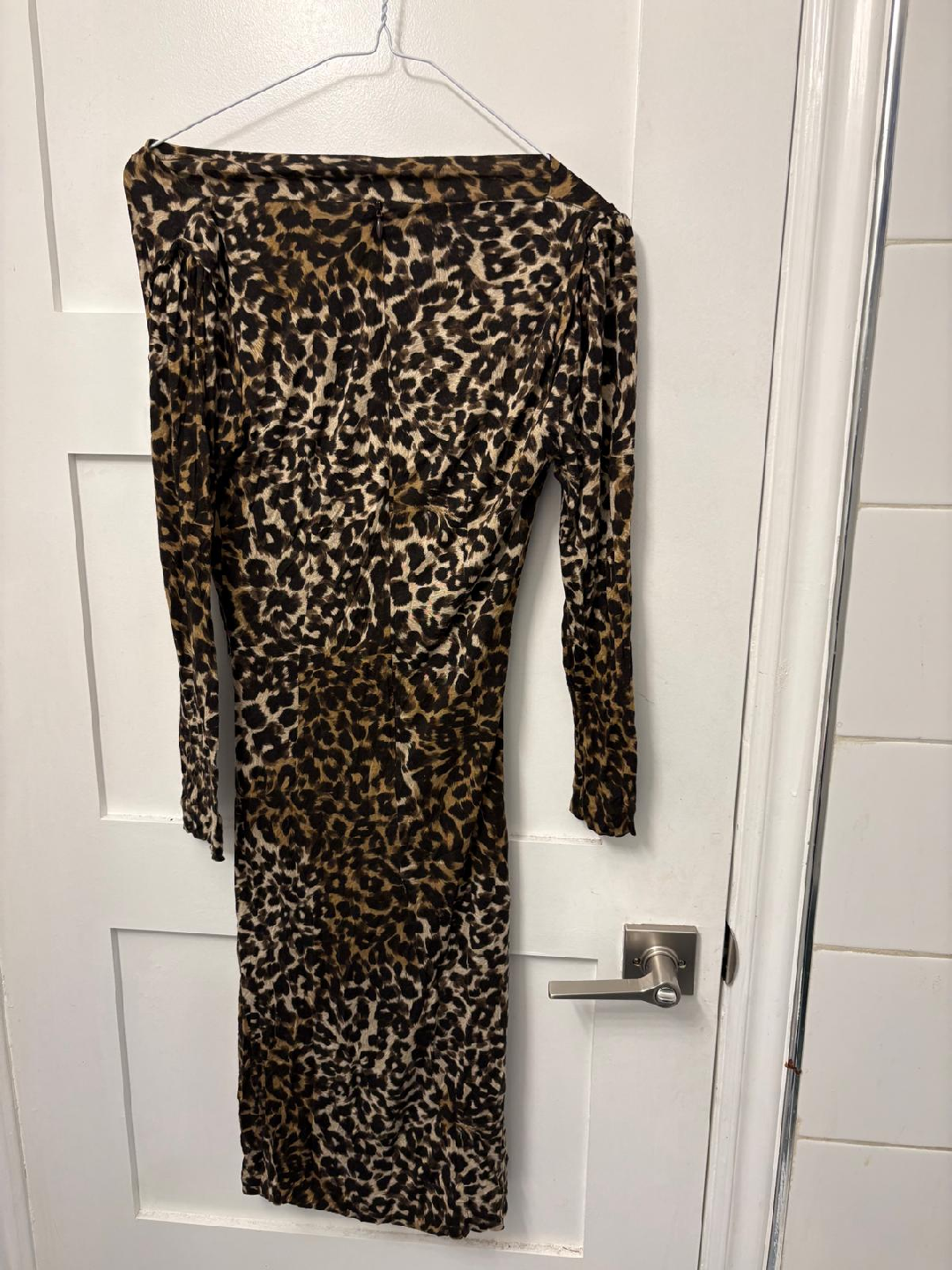 MNG Collection Leopard Print Dress