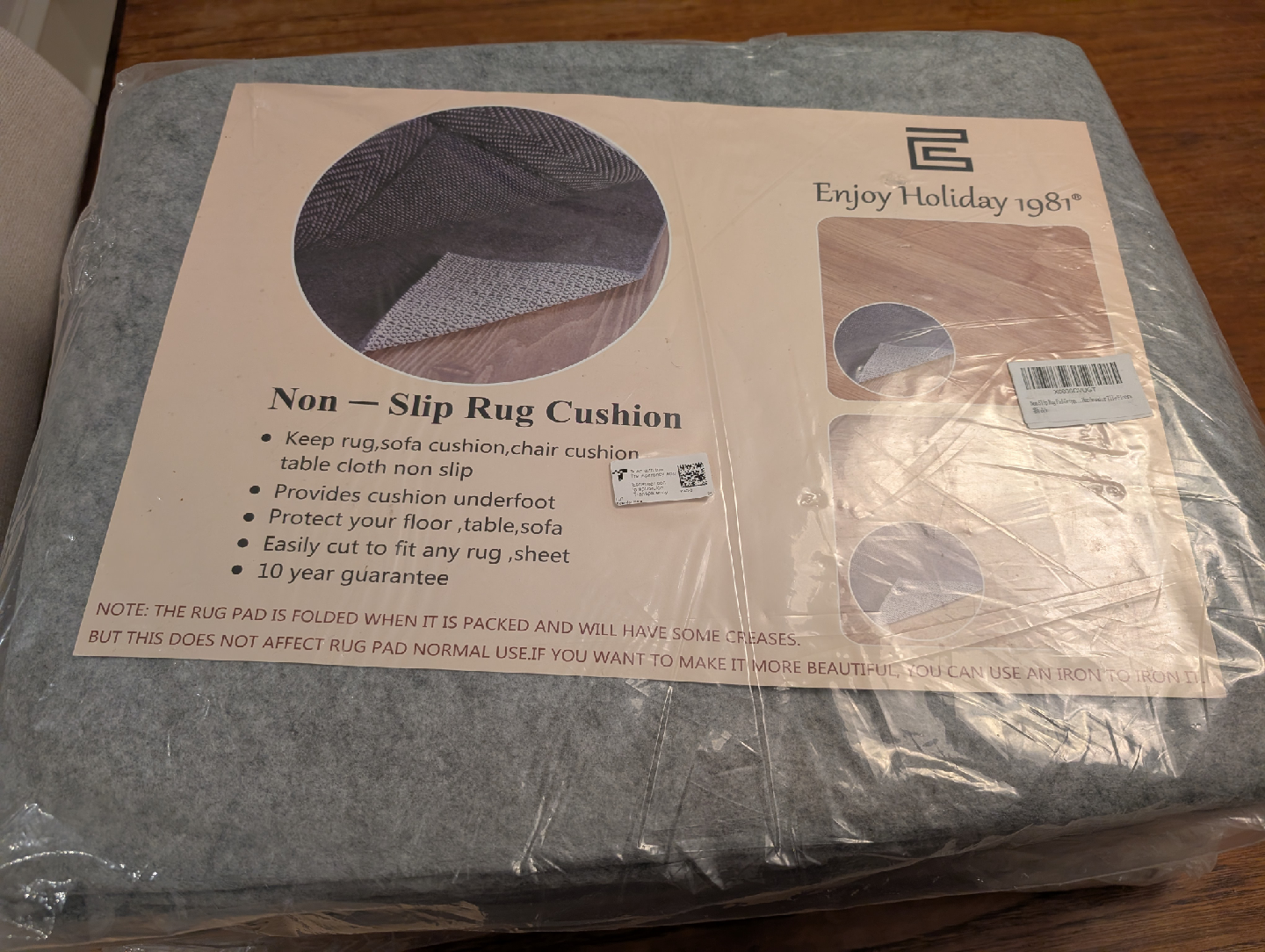 Non-Slip Rug Cushion/Underpad - photo 2