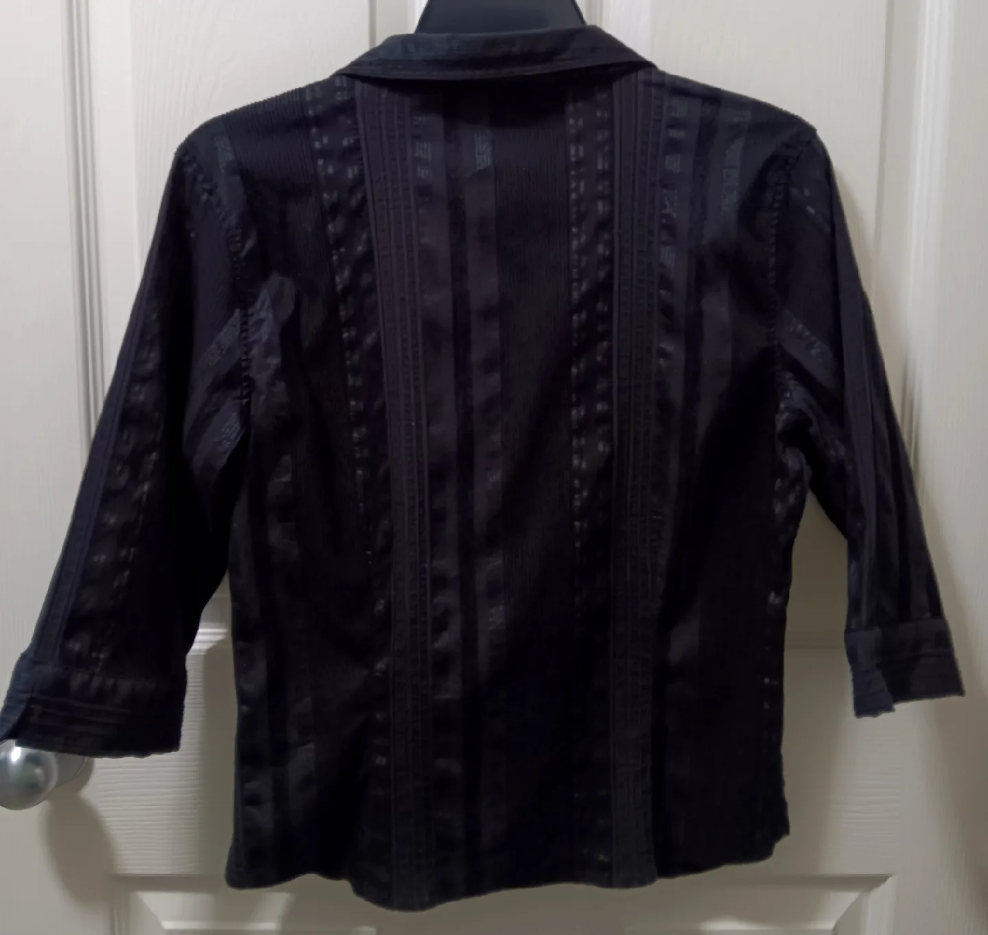 🧥Mariposa Blouse 3 1/4 Sleeves - Size Large🧥 image indicator(2)