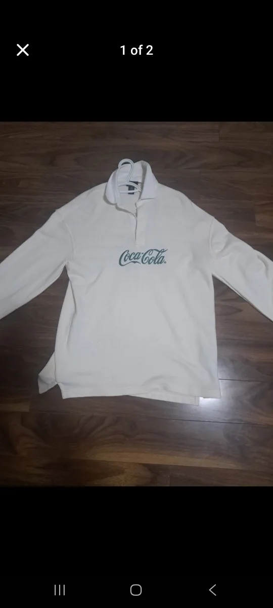 Coca-Cola Cream Long Sleeve Shirt