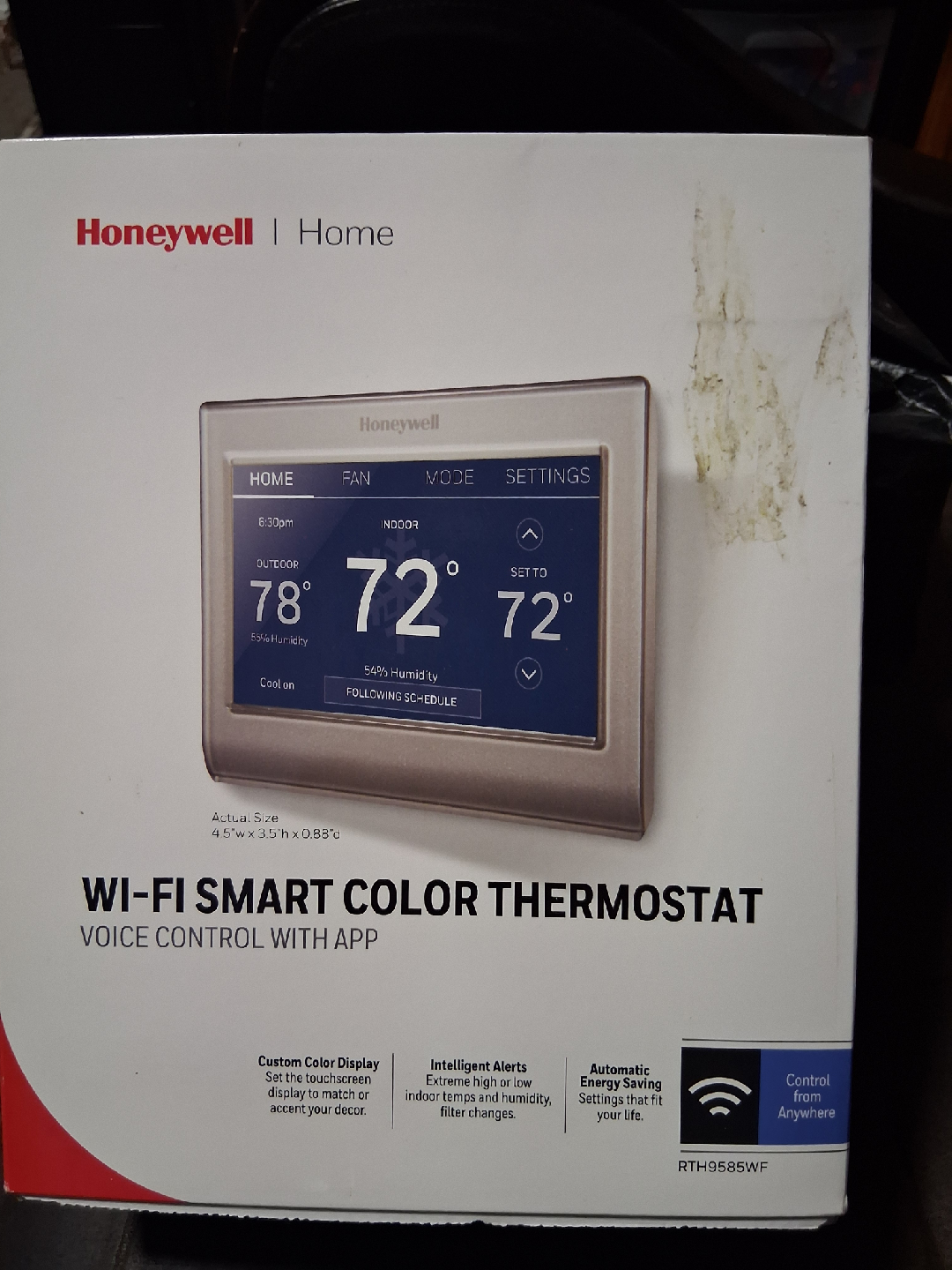 Honeywell Home Wi-Fi Smart Color Thermostat - photo 2